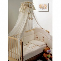 Балдахин със стойка за бебешко легло - LUX Мечо